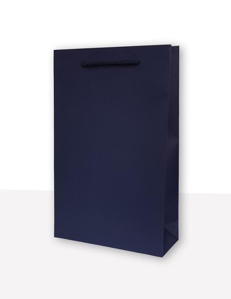 Mer Plus, torebka prezentowa, granatowa, 10 szt.