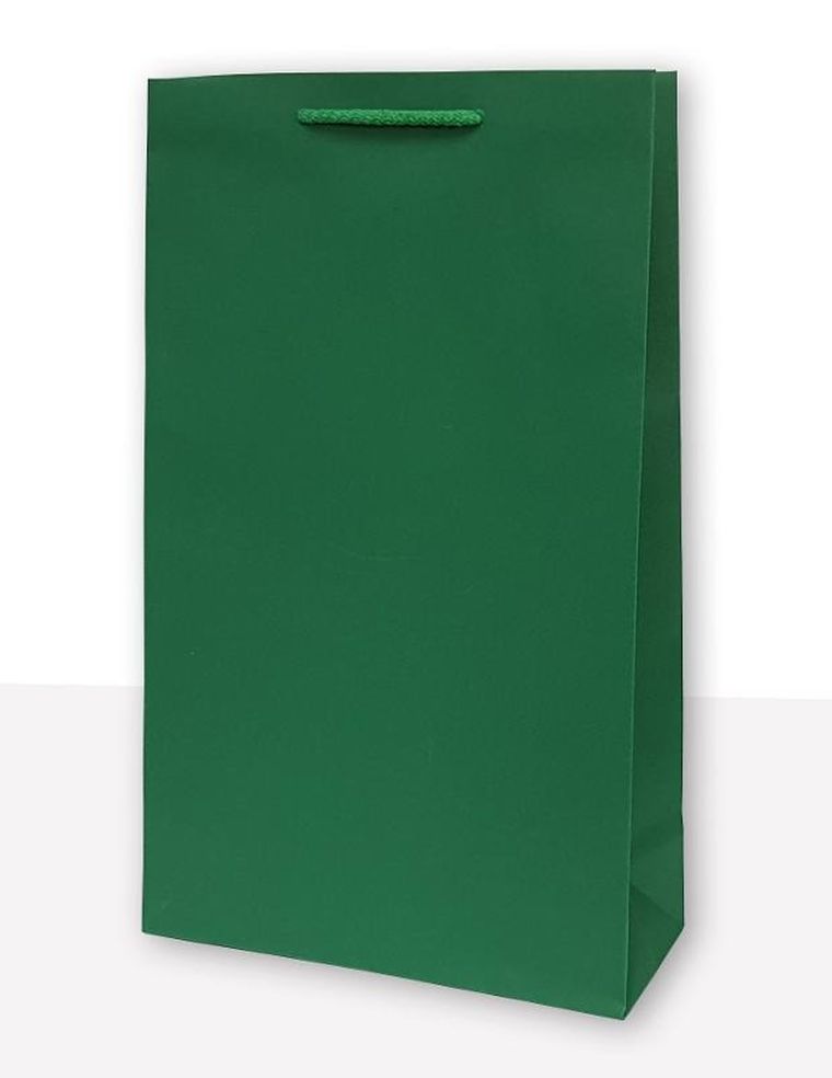 Mer Plus, torebka prezentowa, zielona, 10 szt.