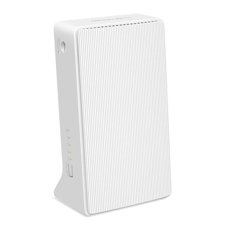 Mercusys, MB130-4G, router LTE AC1200, czarny