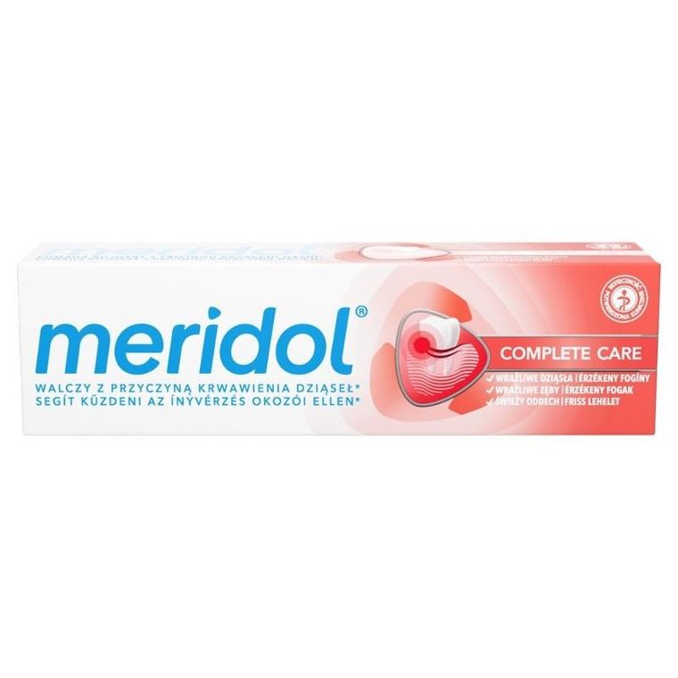 Meridol, Complete Care Sensitive, pasta do zębów, 75 ml