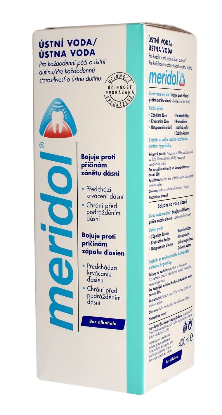 Meridol, płyn do płukania jamy ustnej, 400 ml