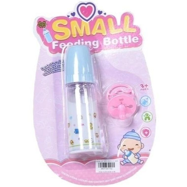 Merkpol, butelka i smoczek dla lalki bobas