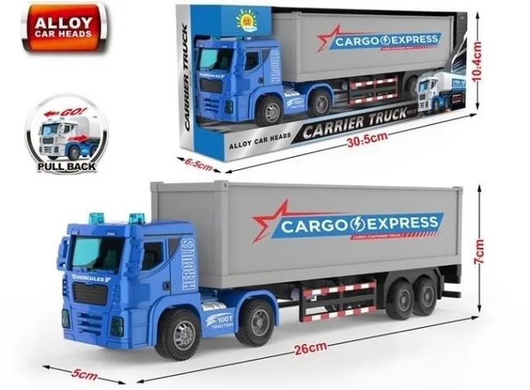 Merkpol, ciężarówka, pojazd z napędem, 30cm