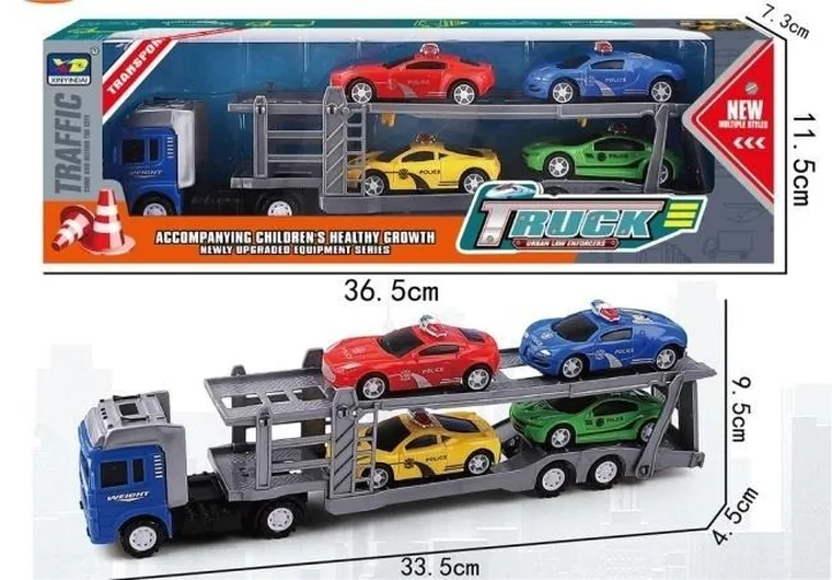 Merkpol, ciężarówka transporter z autami