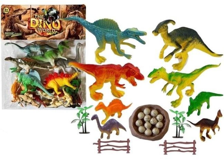 Merkpol, dinozaury, zestaw figurek