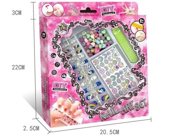 Merkpol, DIY Nail Art., koraliki do paznokci