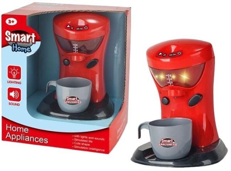 Merkpol, interaktywny ekspres ze światłem i dźwiękiem, czerwony