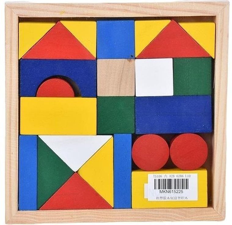 Merkpol, klocki drewniane