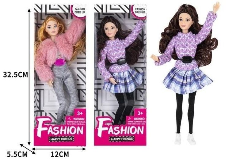 Merkpol, lalka w sweterku, 32,5 cm, 1 szt.