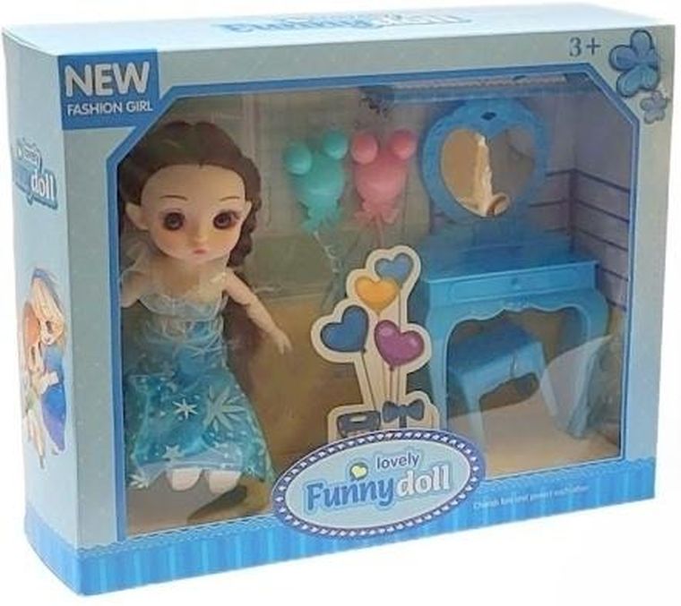 Merkpol, lalka z toaletką