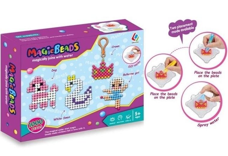 Merkpol, Magic Bead, Magiczne koraliki, 1000 szt.