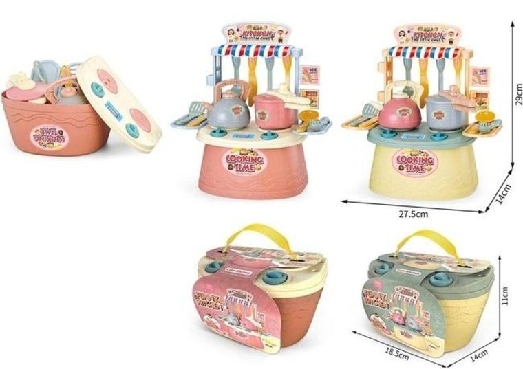 Merkpol, Mini kuchnia w walizce, zestaw z akcesoriami