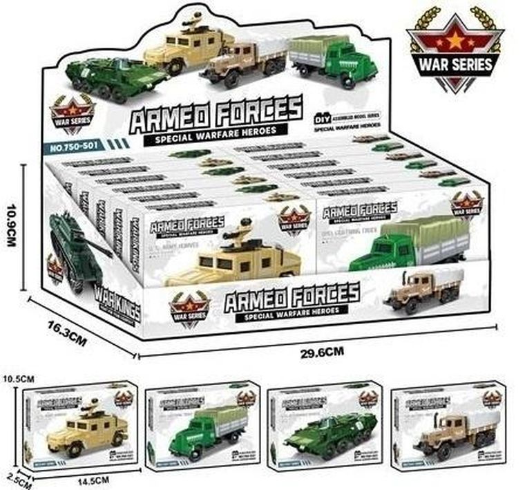 Merkpol, model wojskowy do składania PVC, 1 szt.