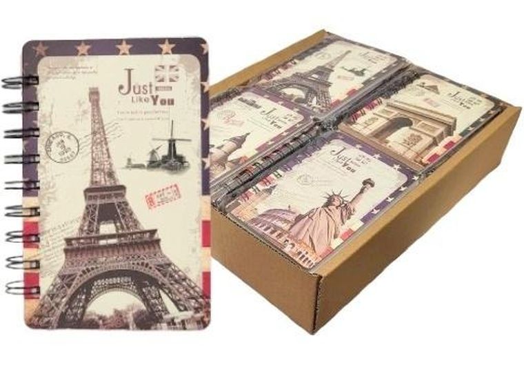 Merkpol, notes A6, Miasta, 1 szt.