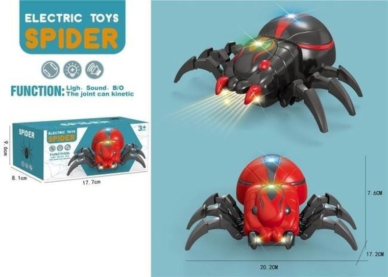 Merkpol, pająk, figurka interaktywna