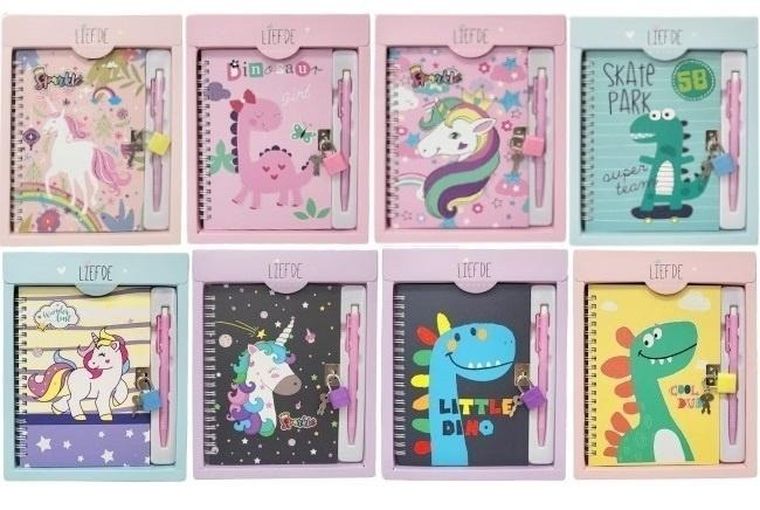 Merkpol, pamiętnik z kłódką, 1 szt.