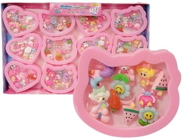 Merkpol, pierścionki, 12 szt.