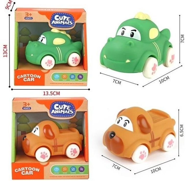 Merkpol, pojazd, autko winylowe z napędem frykcyjnym, 1 szt.