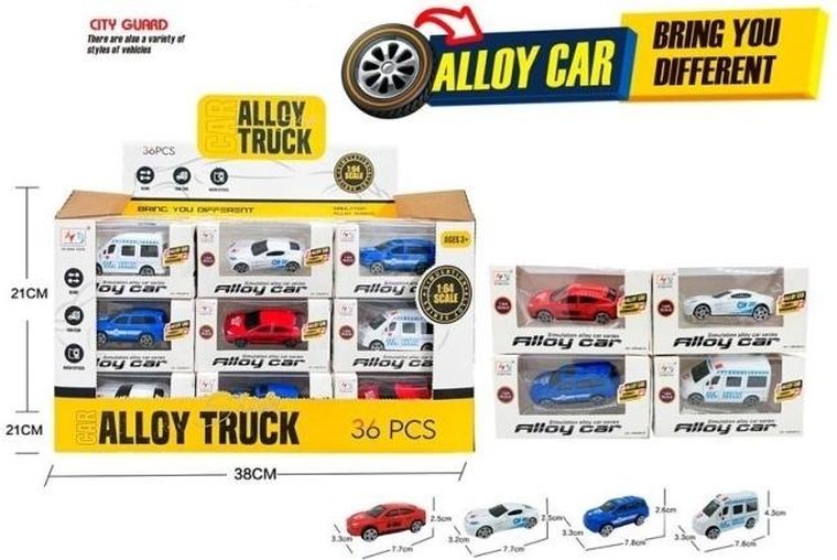 Merkpol, pojazd metalowy, resorak, 1 szt.