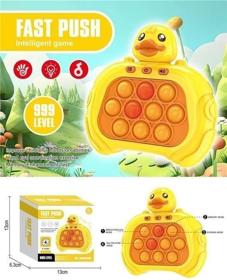 Merkpol, pop it, gra zręcznościowa, kaczka