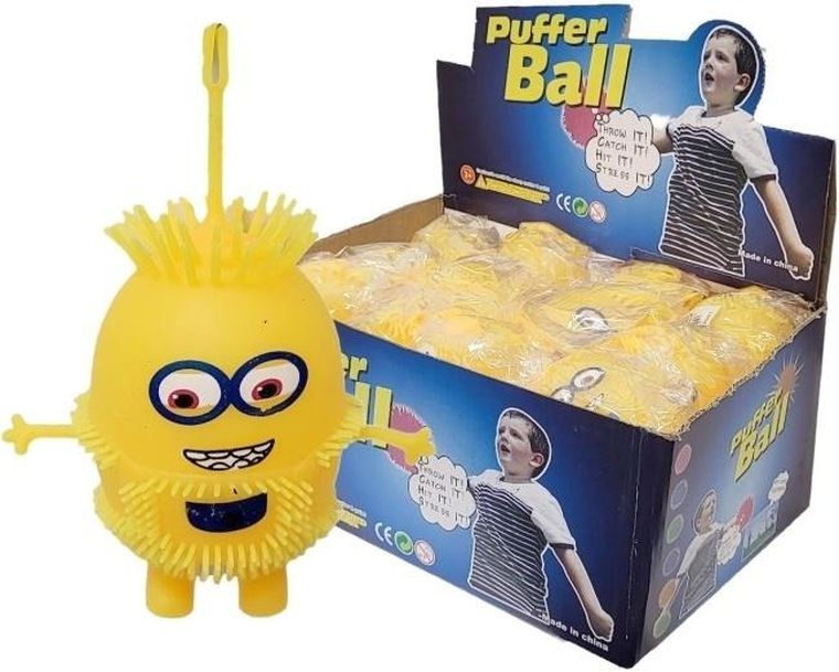 Merkpol, świecący gniotek z pętelką 1 szt.