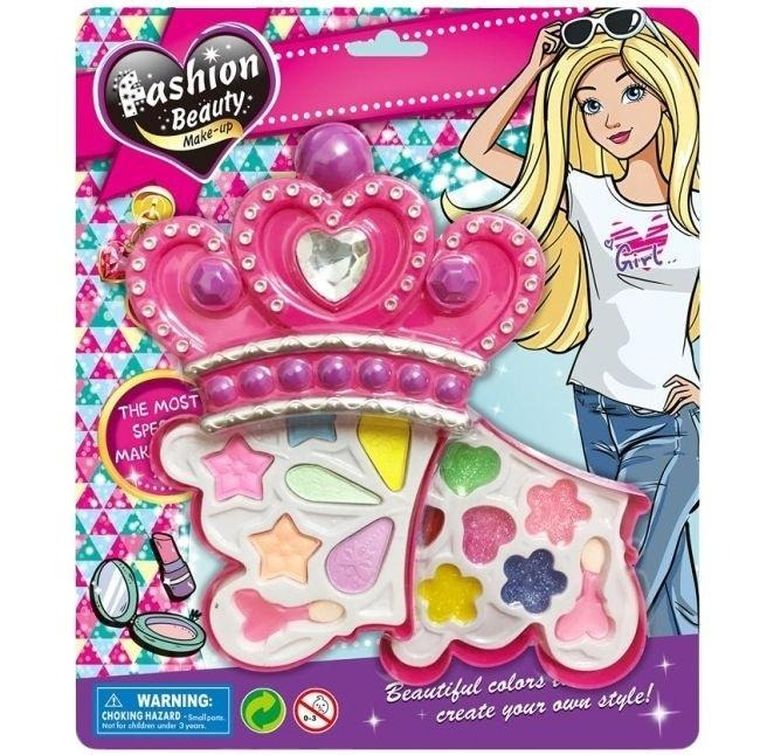 Merkpol, zestaw do makijażu, korona