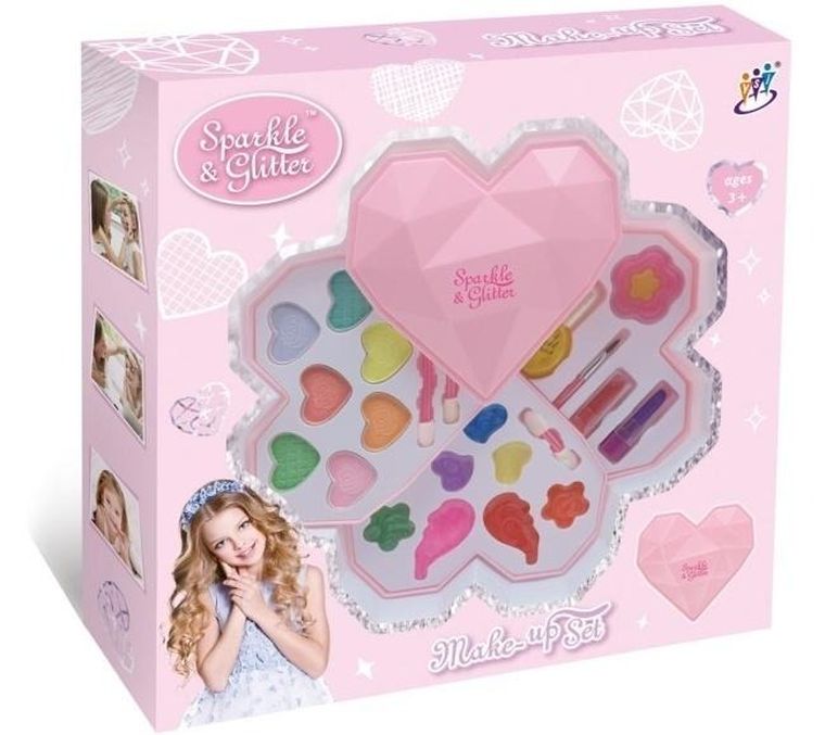 Merkpol, zestaw do makijażu w kształcie serduszka