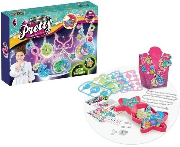 Merkpol, zestaw do tworzenia świecącej biżuterii