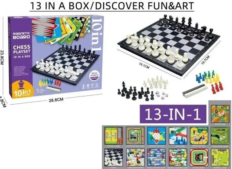 Merkpol, zestaw gier familijnych 13w1