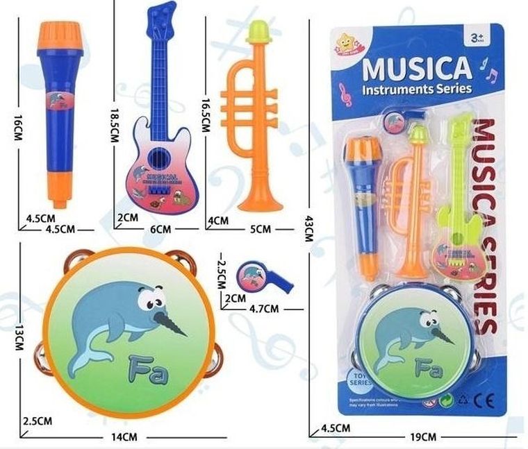 Merkpol, zestaw instrumentów muzycznych