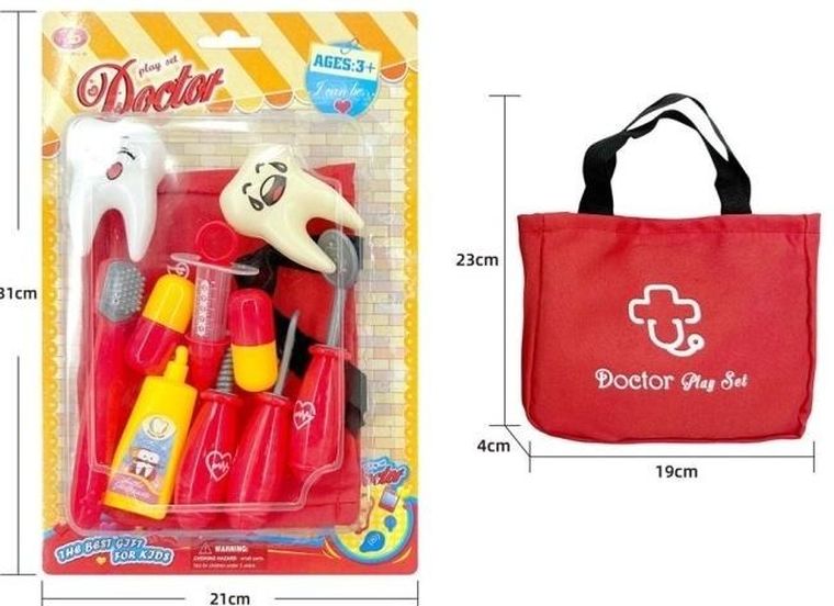 Merkpol, zestaw lekarski z torbą