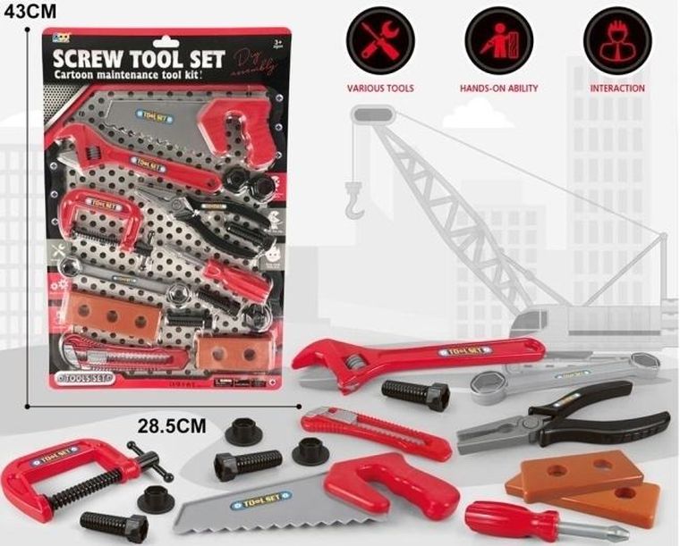 Merkpol, zestaw narzędzi