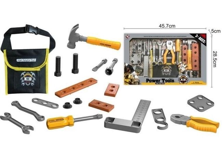 Merkpol, zestaw narzędzi z torbą