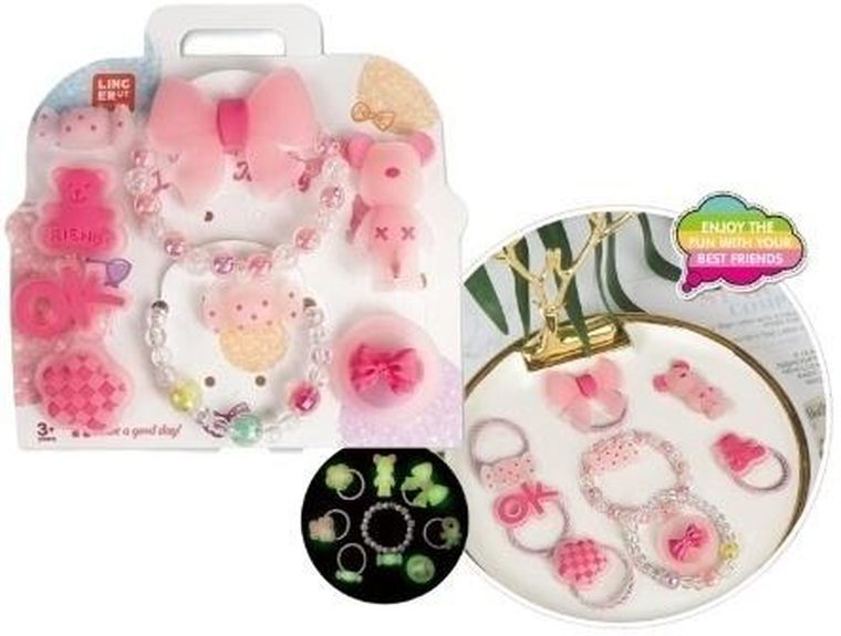 Merkpol, zestaw ozdób świecących w ciemności