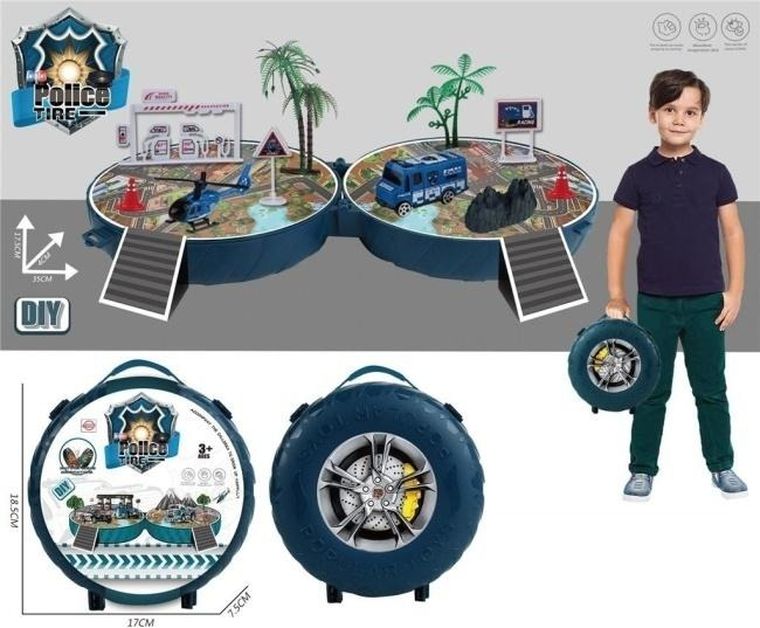 Merkpol, zestaw pojazdów policyjnych