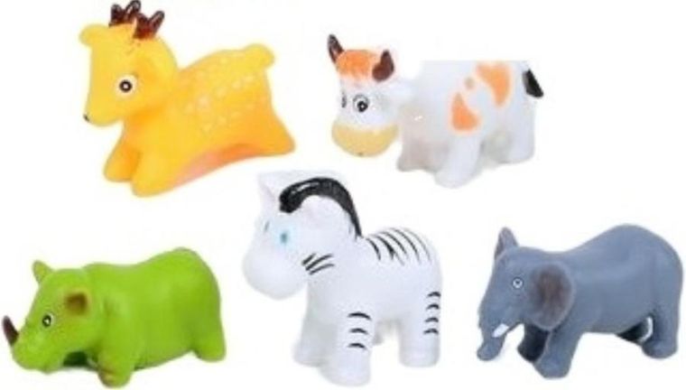 Merkpol, zwierzęta, gumowe figurki