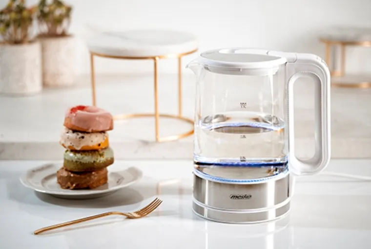 Mesko, czajnik szklany z regulacją temperatury, 1,7l