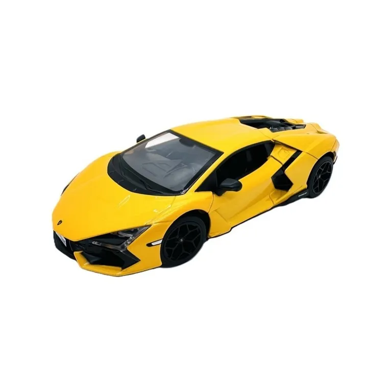 Metal Speed Zone, Lamborghini Revuelto, pojazd, model metalowy, żółty, 1:24