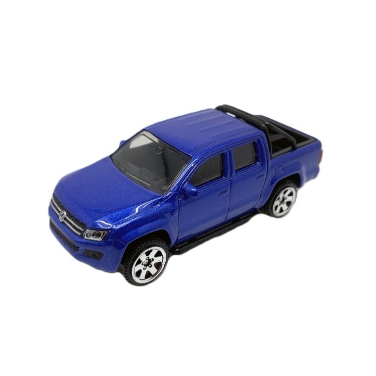 Metal Speed Zone, Volkswagen Amarok, pojazd, model metalowy, niebieski, 1:64