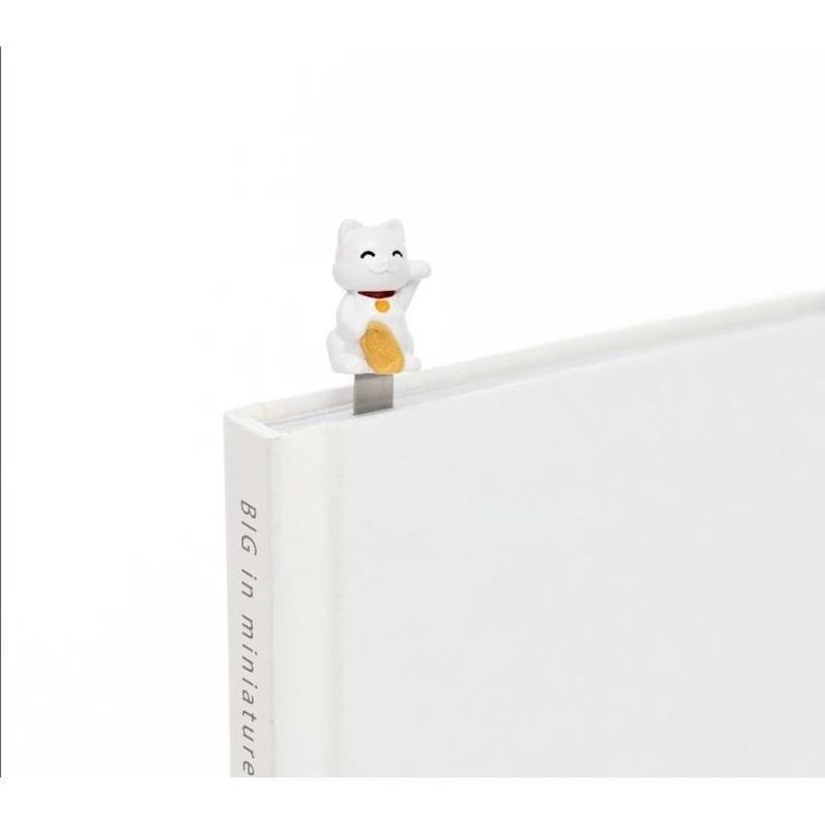 Metalmorphose, zakładka do książki, kot, maneki neko