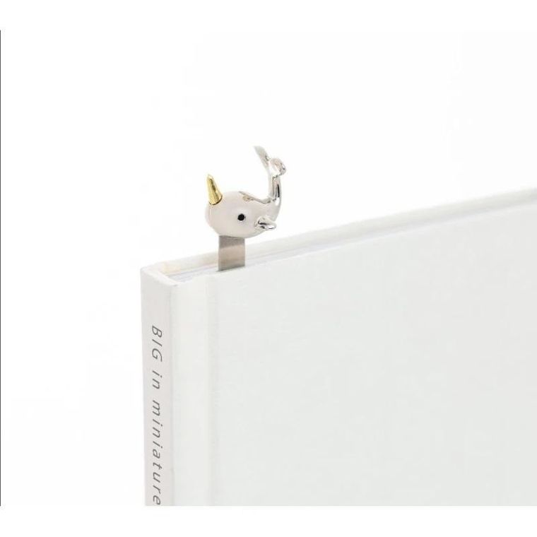 Metalmorphose, zakładka do książki, narwal