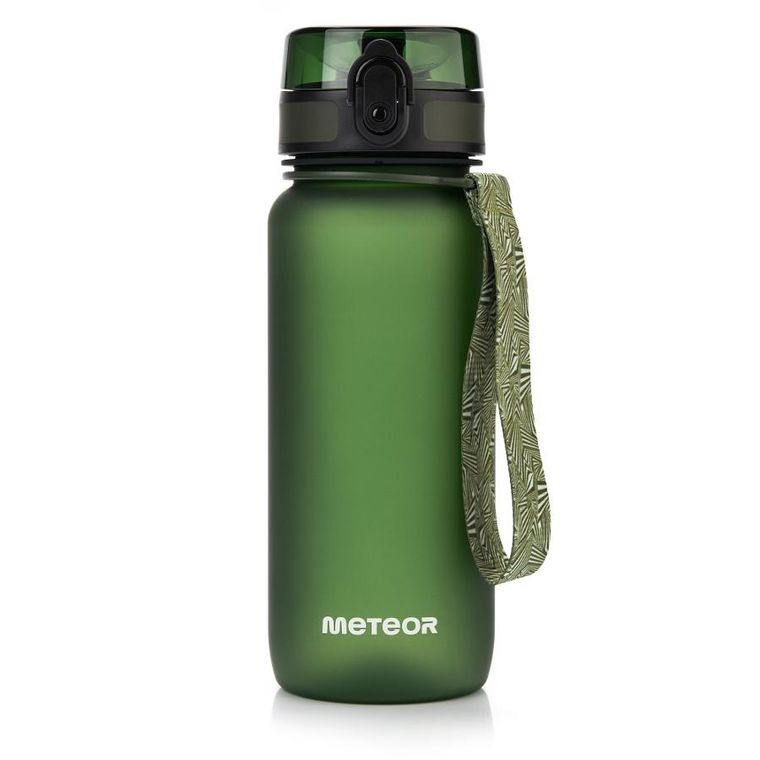 Meteor, bidon sportowy, ciemnozielony, 650 ml