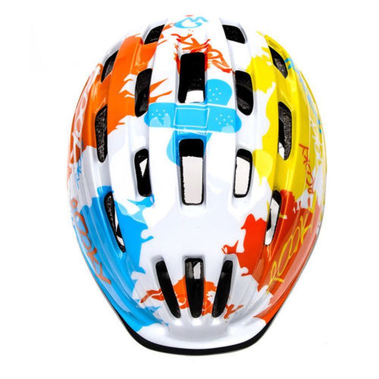 Meteor, HB6-2 Biały, kask rowerowy, rozmiar S, 48-52 cm