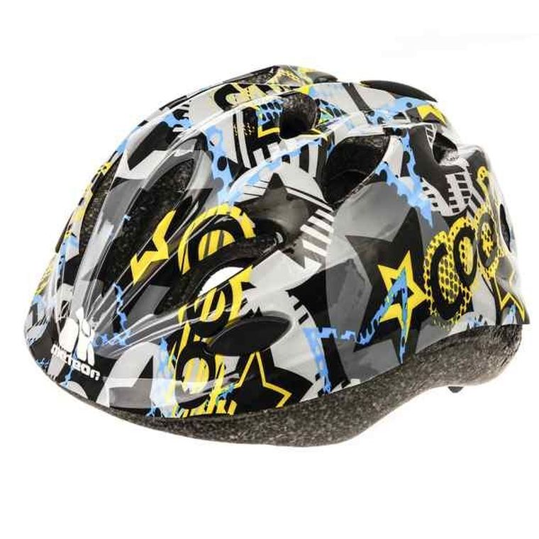 Meteor, HB6-5, kask rowerowy, cool star, rozmiar M, 52-55 cm