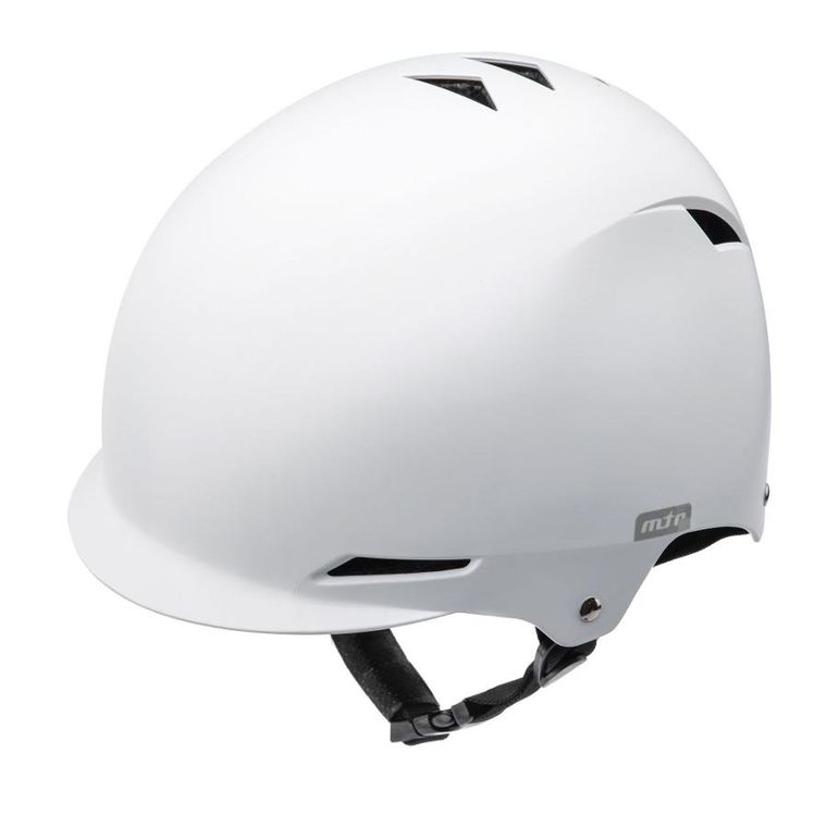 Meteor, kask rowerowy, M 52-56 cm, biały