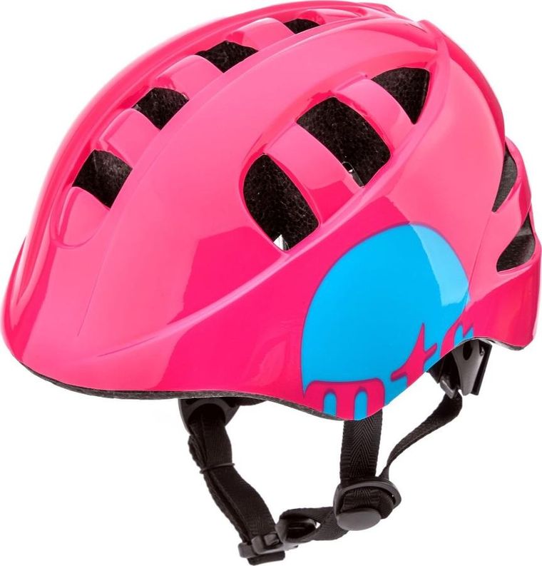 Meteor, kask rowerowy, S 48-52 cm, MTR, różowy