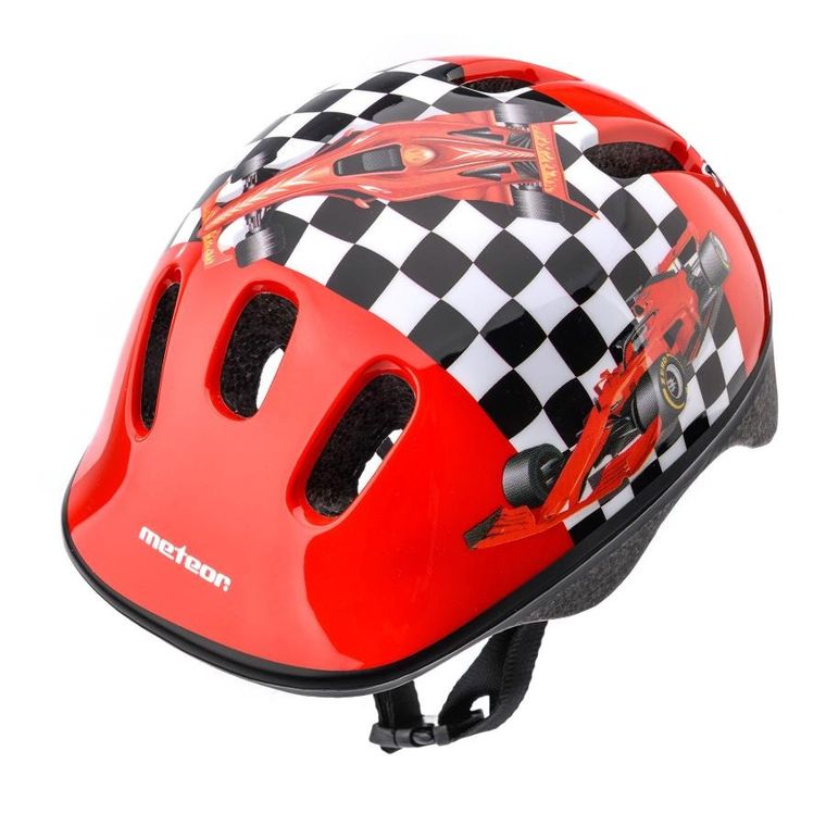 Meteor, kask rowerowy, XS 44-48 cm, Race team