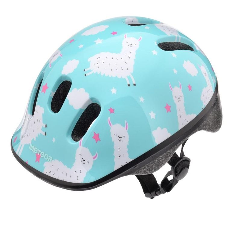Meteor, KS06, kask rowerowy, rozmiar S, 48-52 cm, Alpacas
