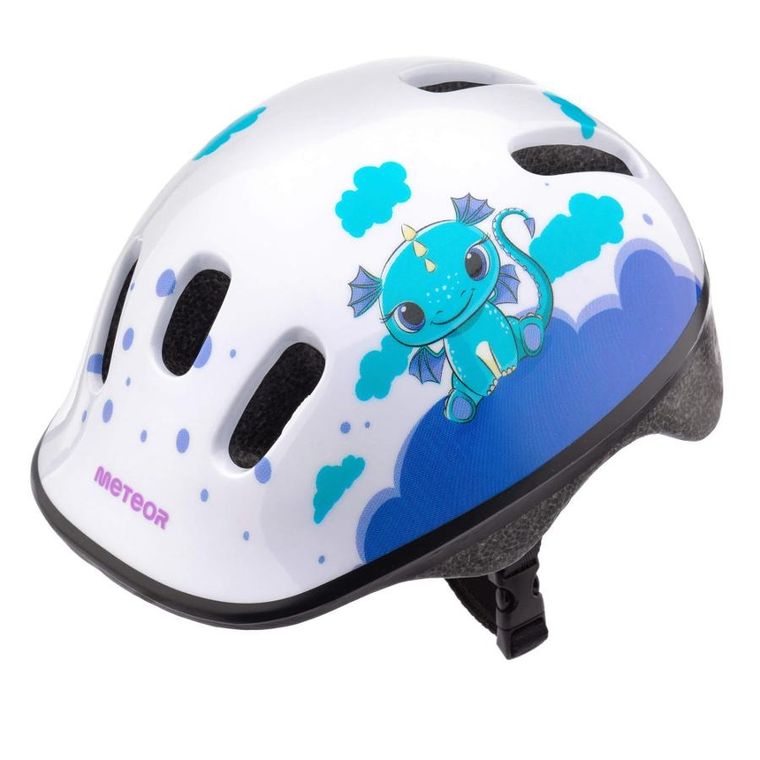 Meteor, KS06, kask rowerowy, rozmiar S, 48-52 cm, Dragon
