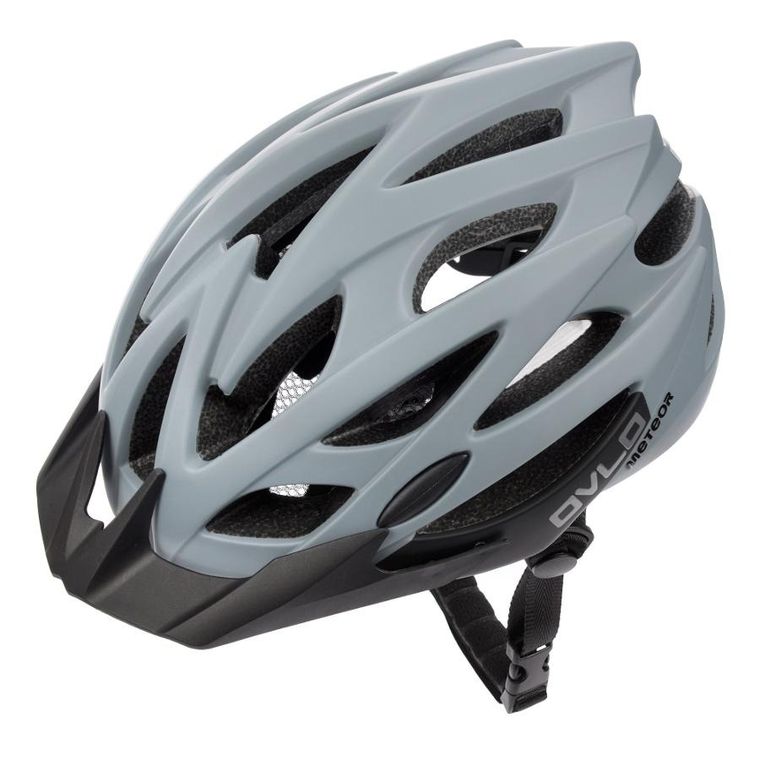 Meteor, Ovlo, kask rowerowy, rozmiar L, 58-61 cm, szary